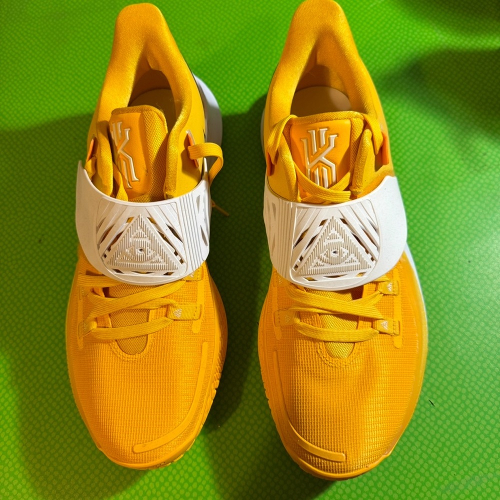 Nike Yellow and White Athletic Shoes